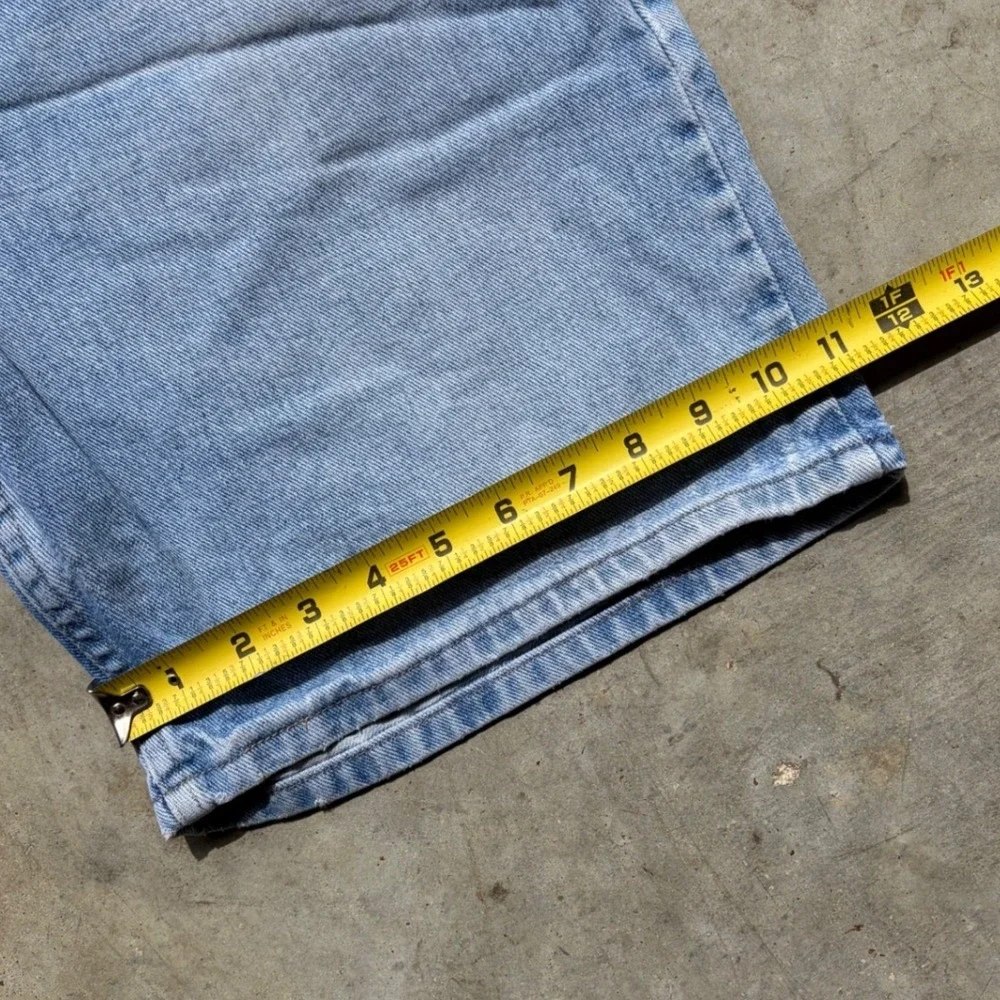 Wrangler Hero Authentics Mens Relaxed Fit Denim Jorts Shorts Light Wash 34 606W1